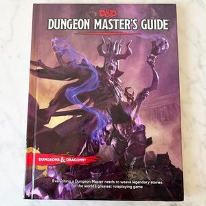 D & D Dungeon Master's Guide Dungeons & Dragons Hardcover Book 1st Printing 2014